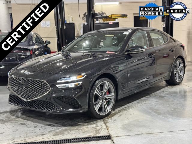 used 2024 Genesis G70 car, priced at $44,585