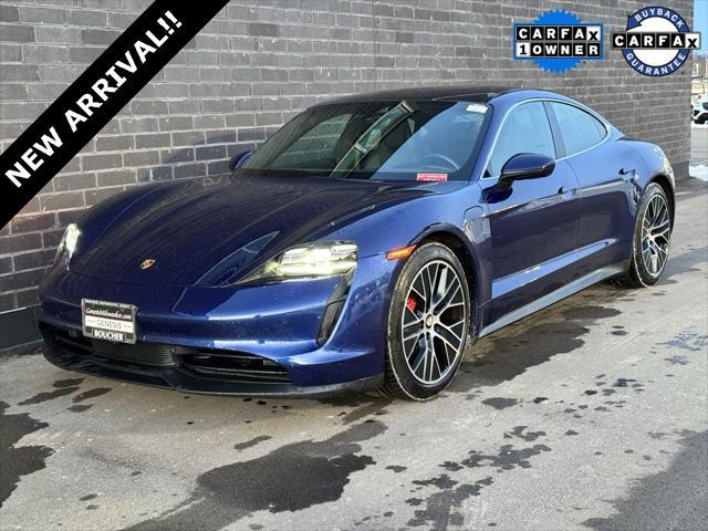 used 2021 Porsche Taycan car, priced at $70,000