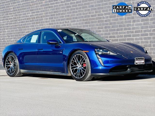 used 2021 Porsche Taycan car, priced at $67,999