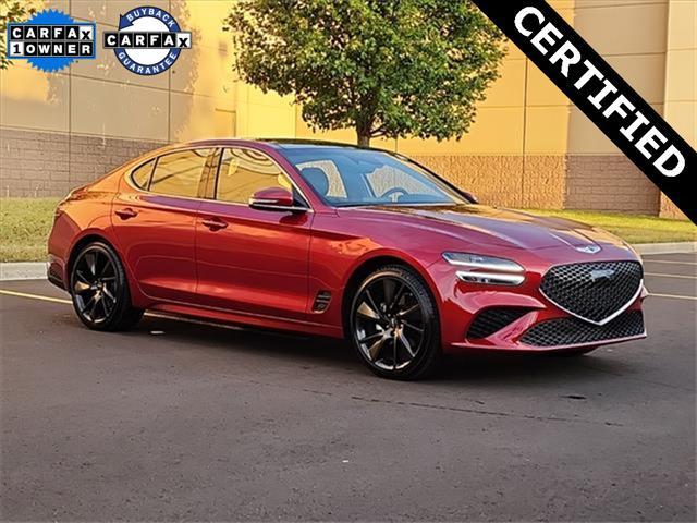 used 2023 Genesis G70 car, priced at $36,989