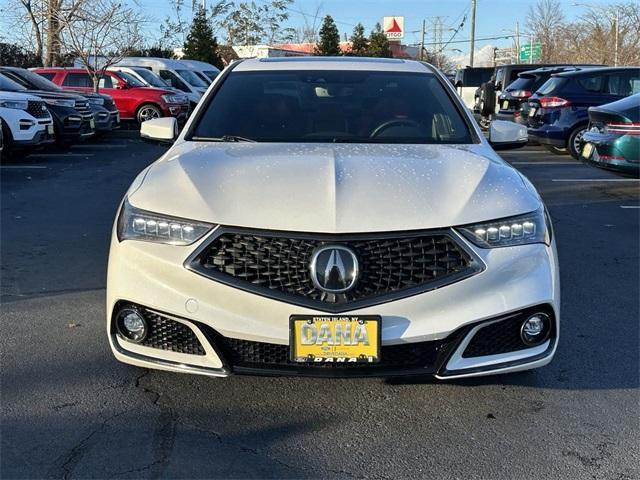 used 2020 Acura TLX car, priced at $28,400