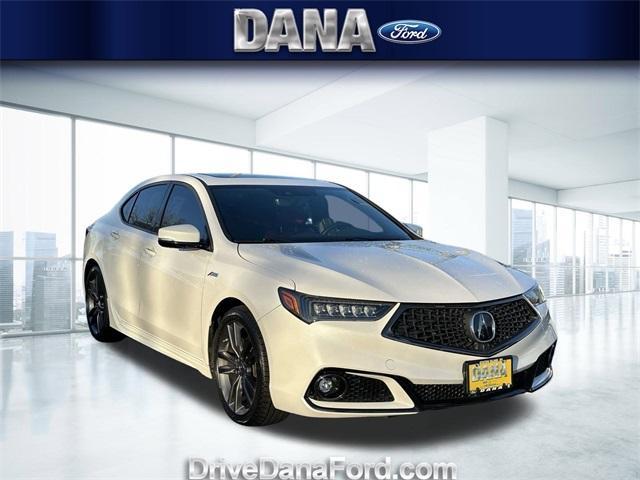 used 2020 Acura TLX car, priced at $28,400