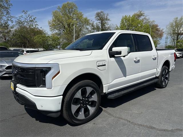used 2022 Ford F-150 Lightning car, priced at $47,900