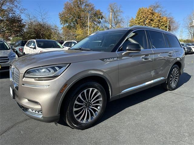 used 2021 Lincoln Aviator car, priced at $46,400