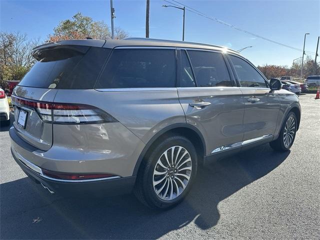 used 2021 Lincoln Aviator car, priced at $46,400