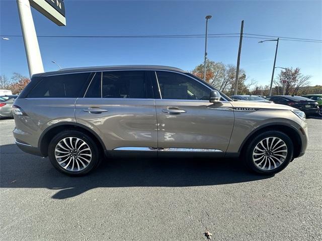 used 2021 Lincoln Aviator car, priced at $46,400