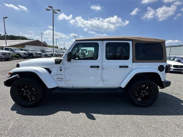 used 2022 Jeep Wrangler Unlimited 4xe car, priced at $29,999