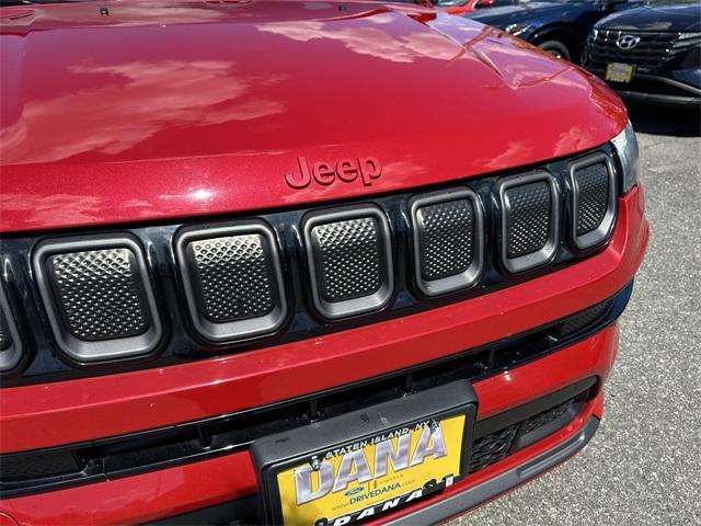 used 2022 Jeep Compass car, priced at $23,206