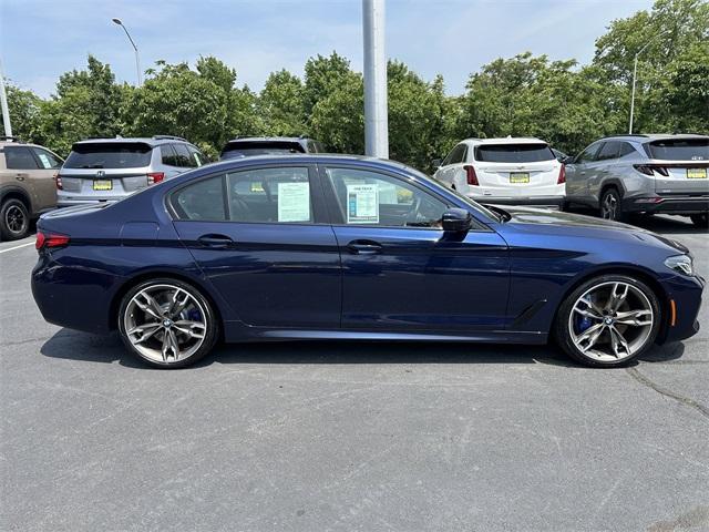 used 2022 BMW M550 car, priced at $57,800