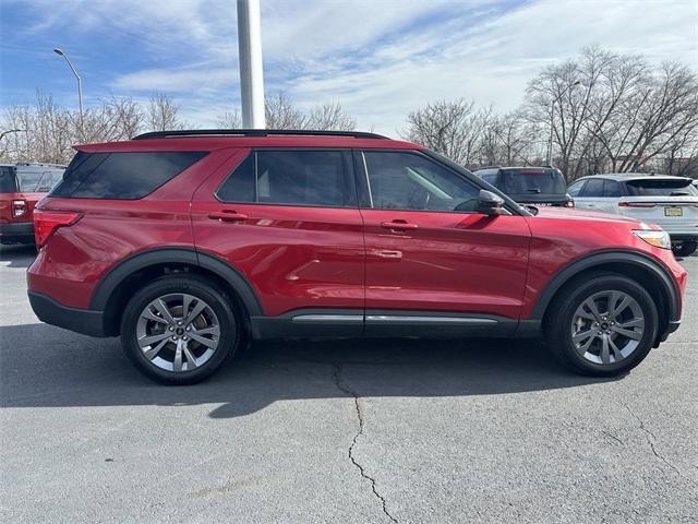 used 2022 Ford Explorer car, priced at $32,750