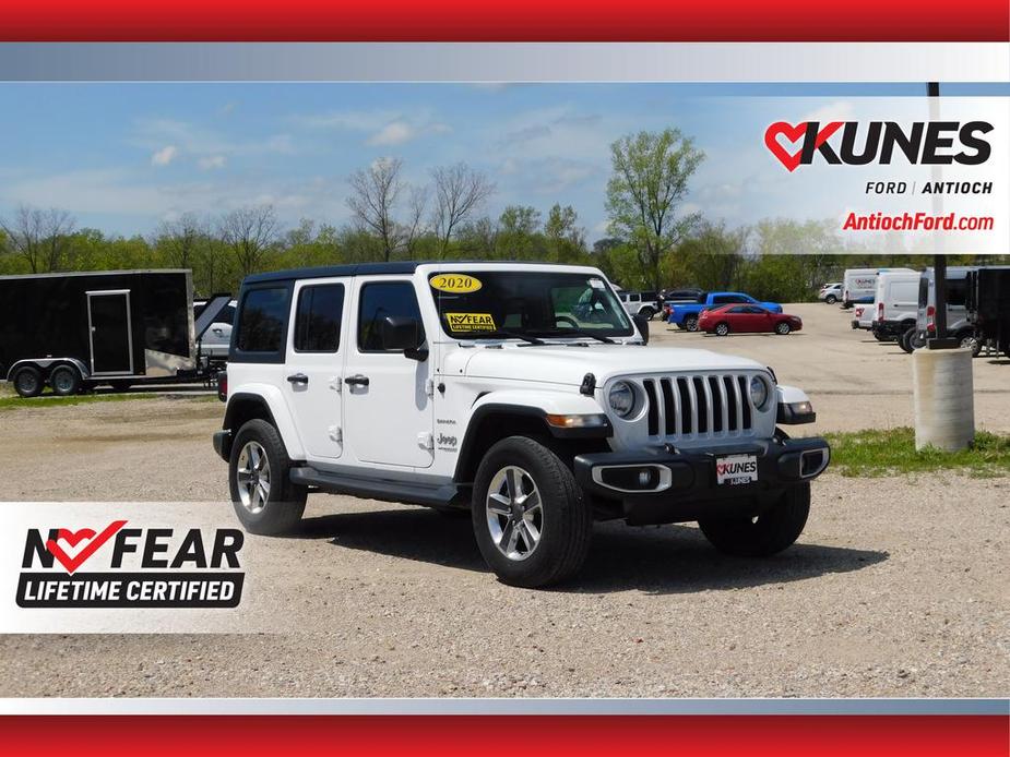 used 2020 Jeep Wrangler Unlimited car, priced at $32,509