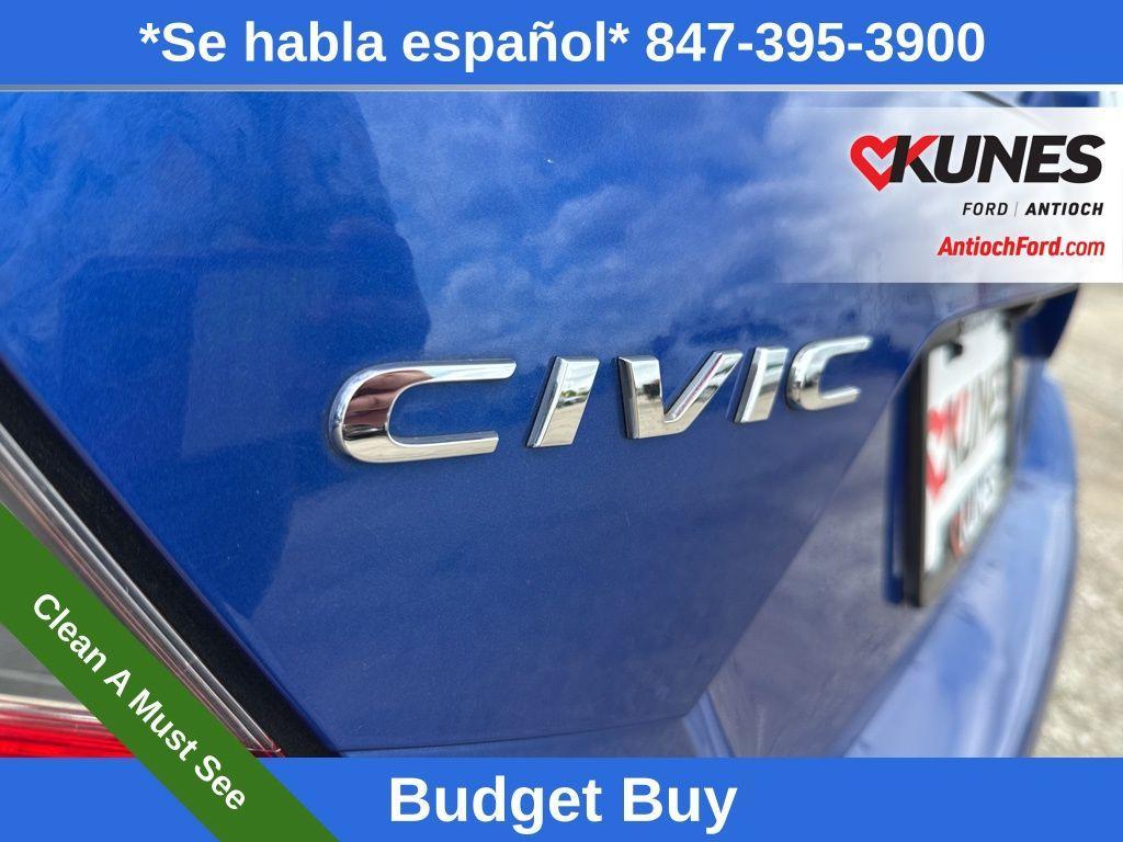 used 2017 Honda Civic car, priced at $13,985