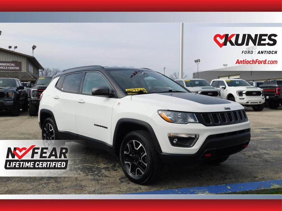 used 2021 Jeep Compass car, priced at $21,434