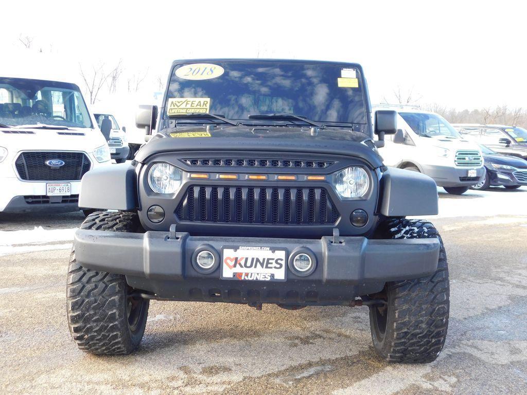 used 2018 Jeep Wrangler JK Unlimited car, priced at $24,767