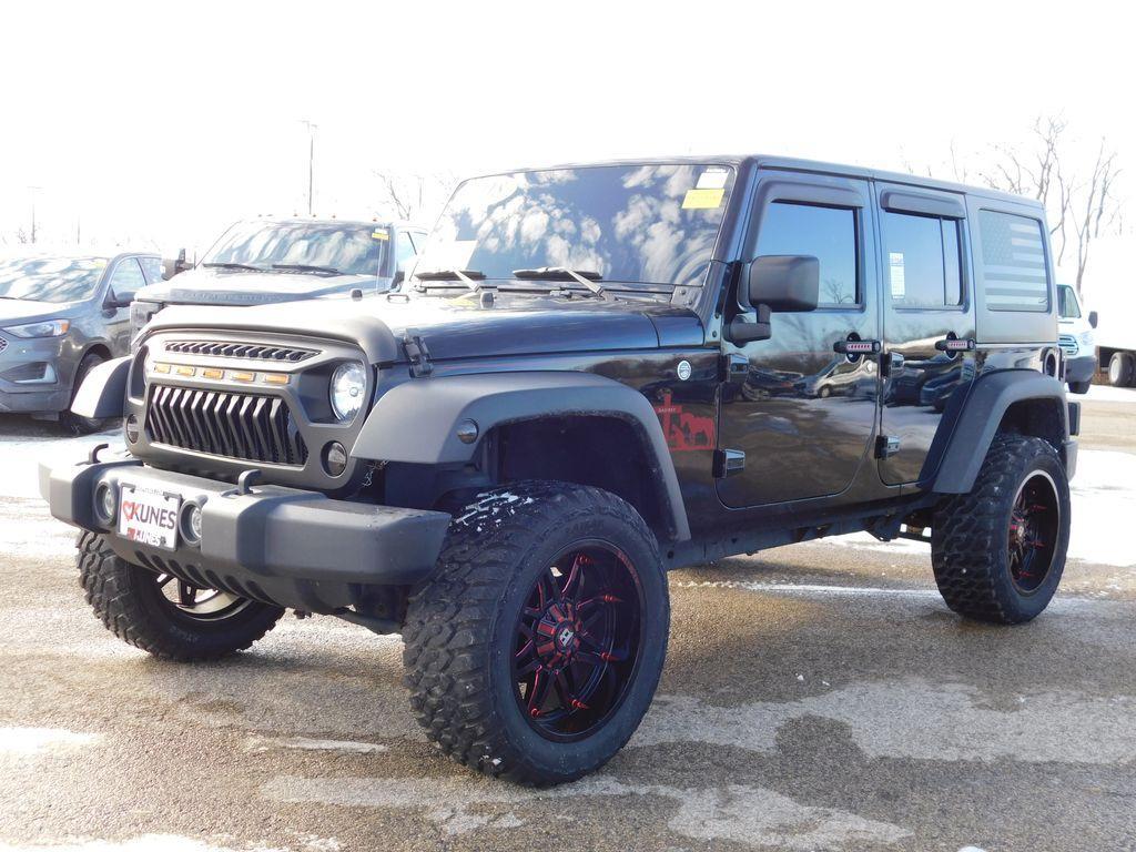 used 2018 Jeep Wrangler JK Unlimited car, priced at $24,767