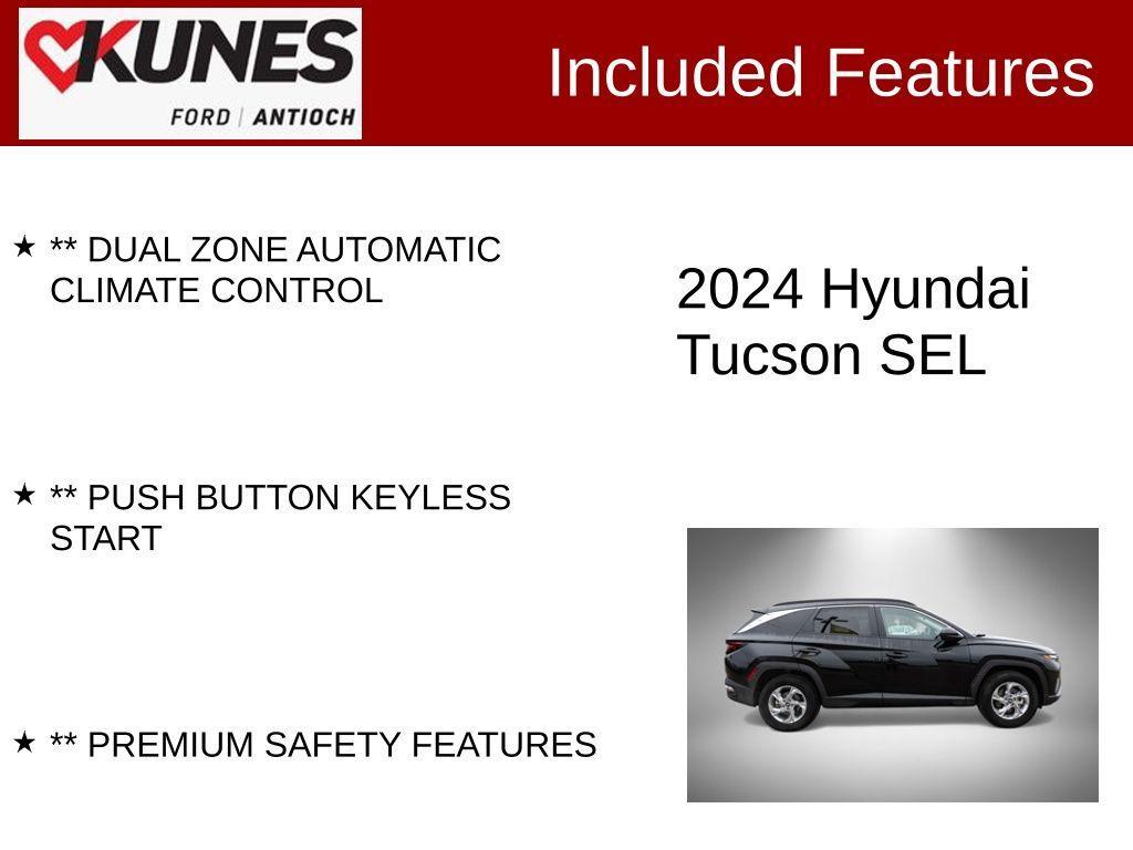 used 2024 Hyundai Tucson car, priced at $23,313