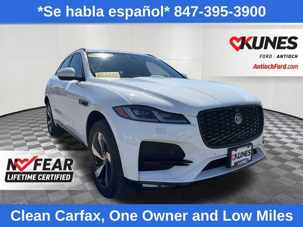 used 2021 Jaguar F-PACE car, priced at $28,295