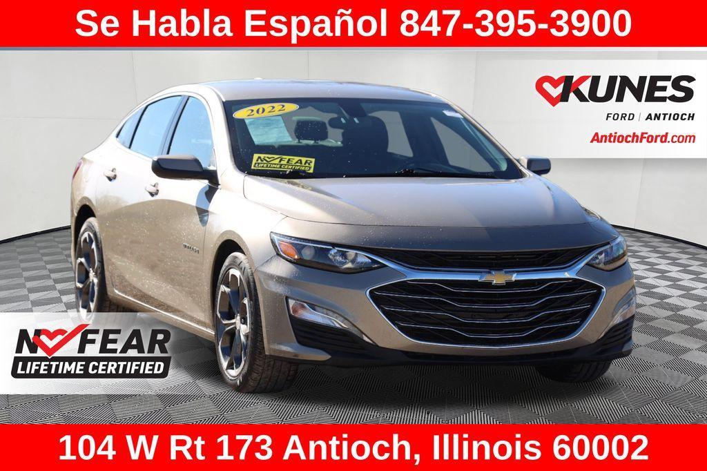 used 2022 Chevrolet Malibu car, priced at $15,588