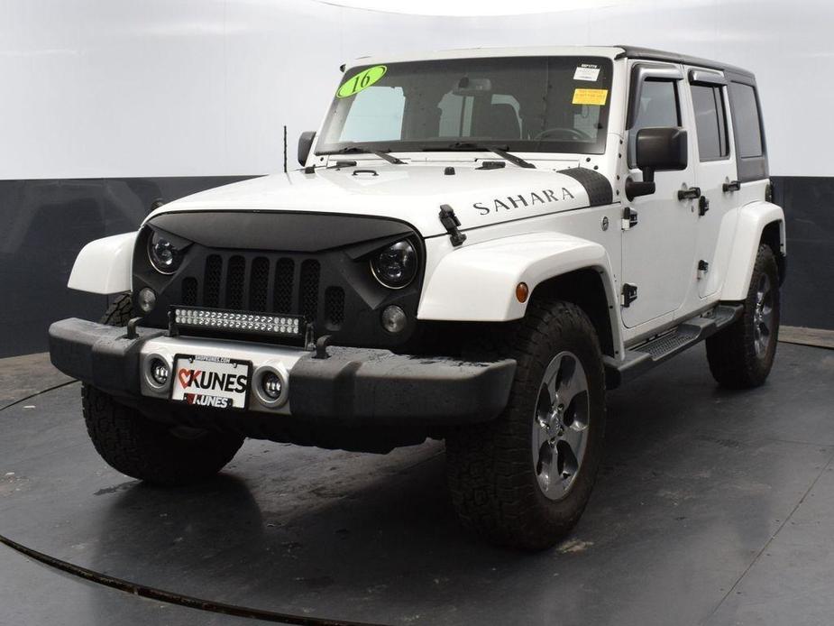 used 2016 Jeep Wrangler Unlimited car, priced at $19,978