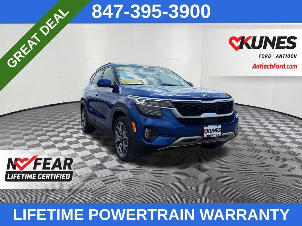 used 2021 Kia Seltos car, priced at $21,185