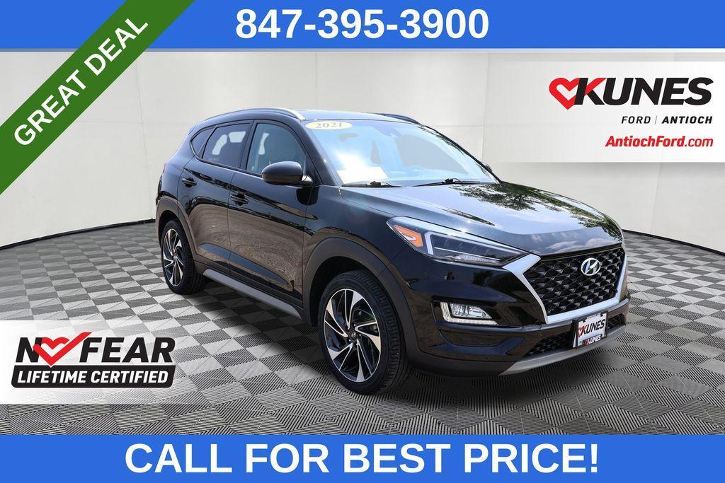 used 2021 Hyundai Tucson car, priced at $22,425