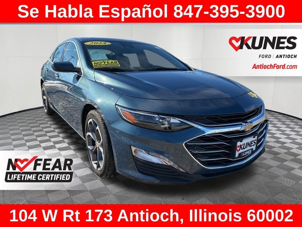 used 2024 Chevrolet Malibu car, priced at $20,368