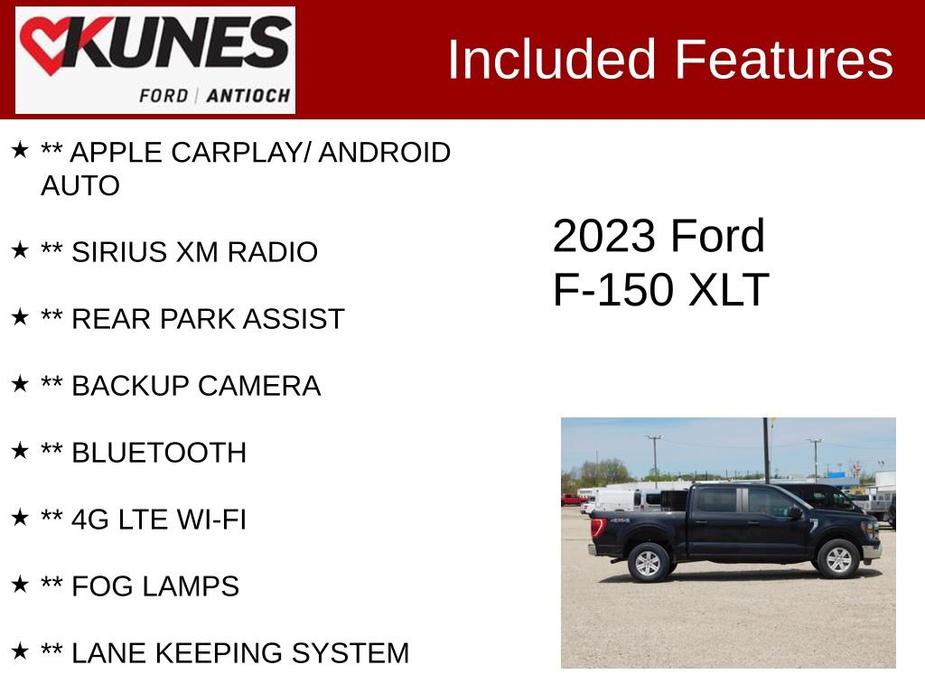 used 2023 Ford F-150 car, priced at $50,607