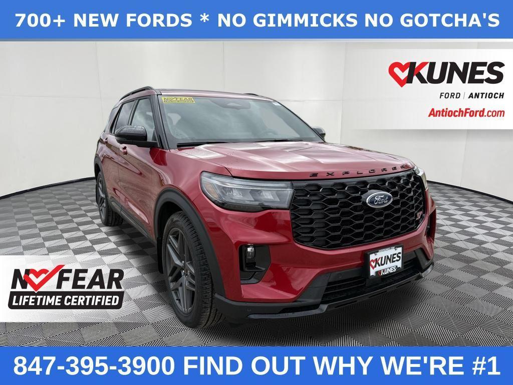 new 2025 Ford Explorer car, priced at $55,597