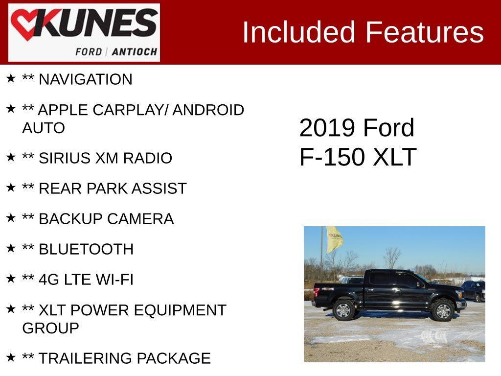 used 2019 Ford F-150 car, priced at $27,771