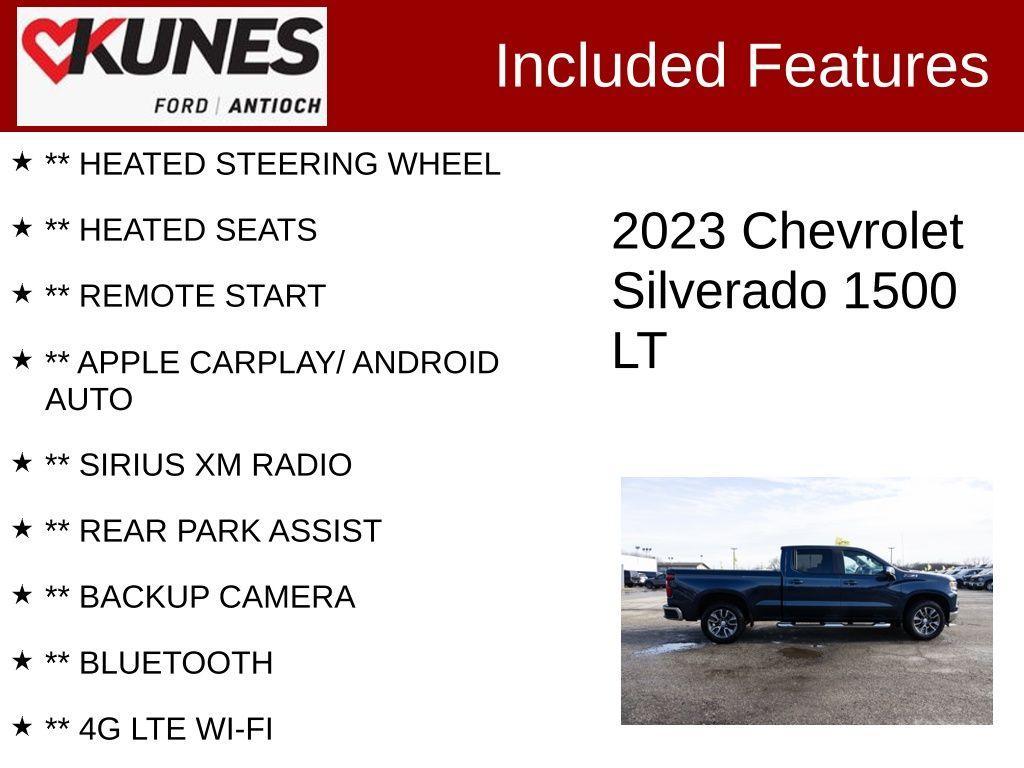 used 2023 Chevrolet Silverado 1500 car, priced at $44,612