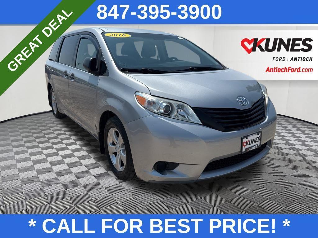used 2016 Toyota Sienna car, priced at $11,900
