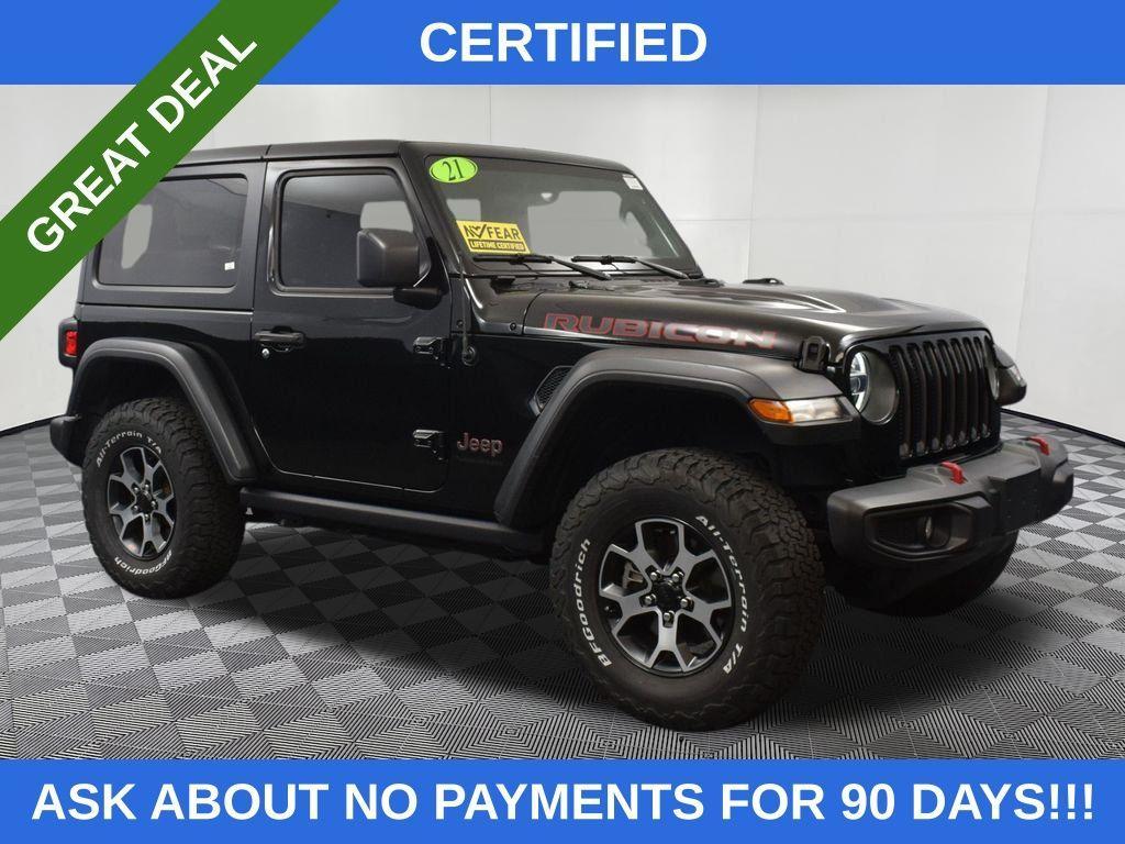 used 2021 Jeep Wrangler car, priced at $31,978