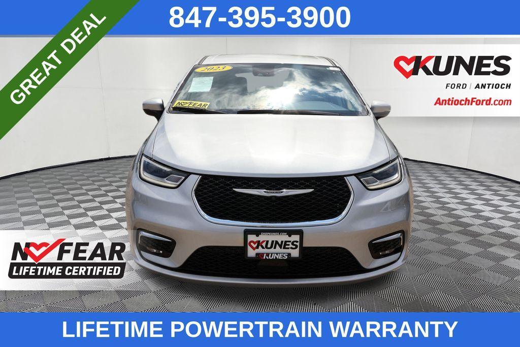 used 2023 Chrysler Pacifica car, priced at $23,179
