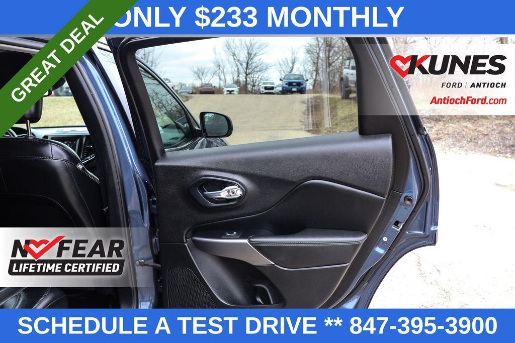 used 2021 Jeep Cherokee car, priced at $15,785