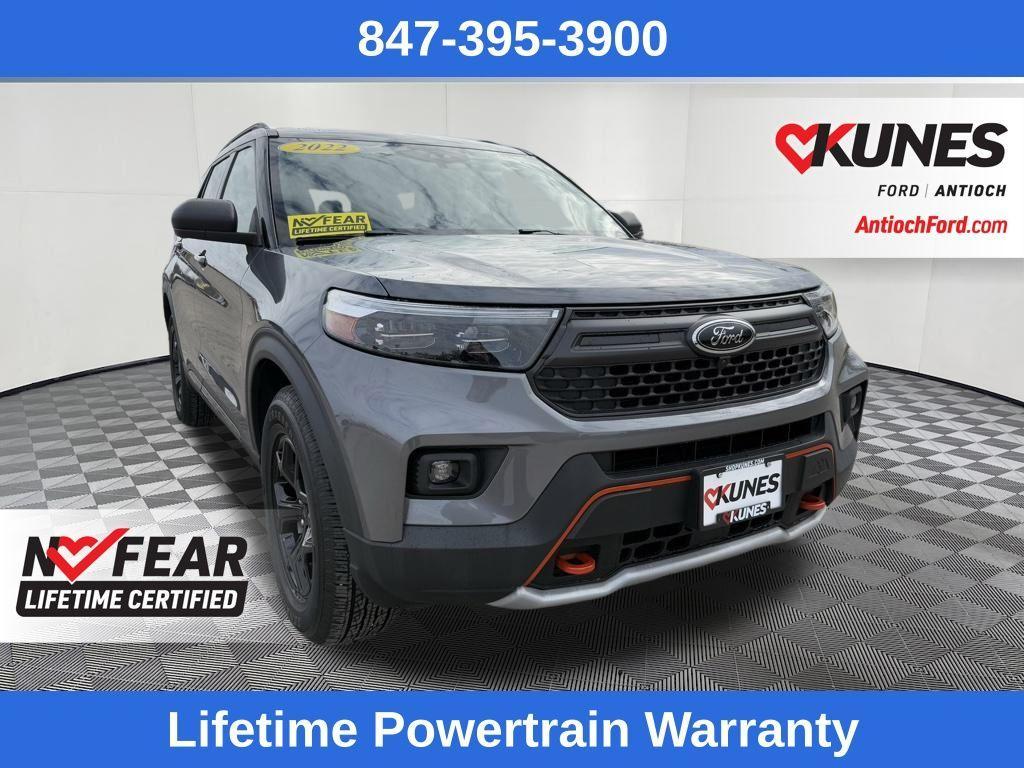 used 2022 Ford Explorer car, priced at $34,491