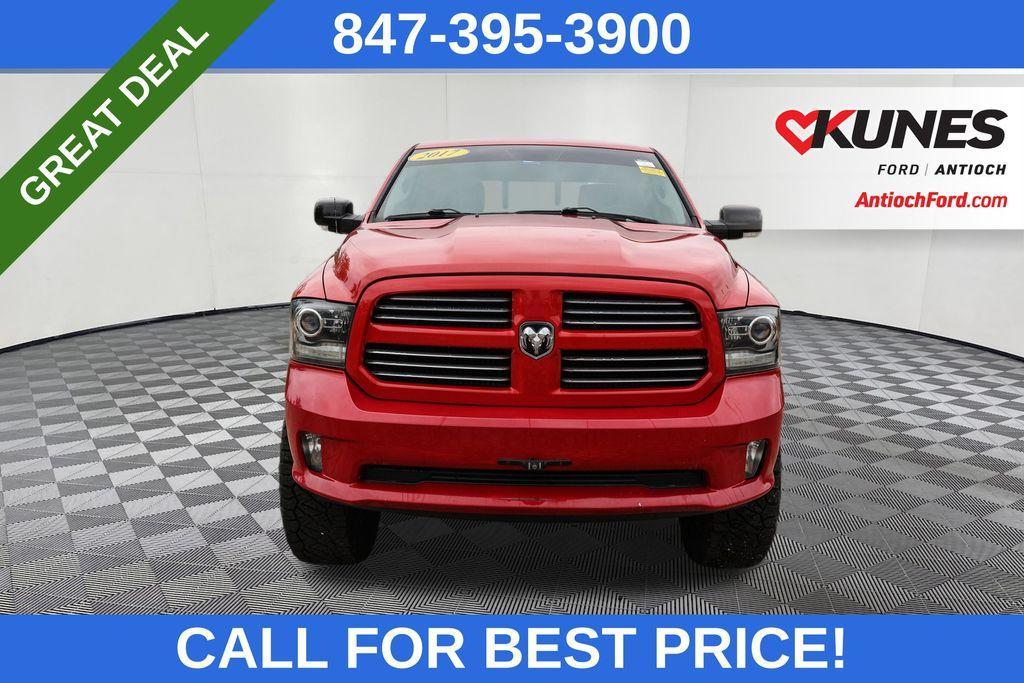 used 2017 Ram 1500 car, priced at $24,185