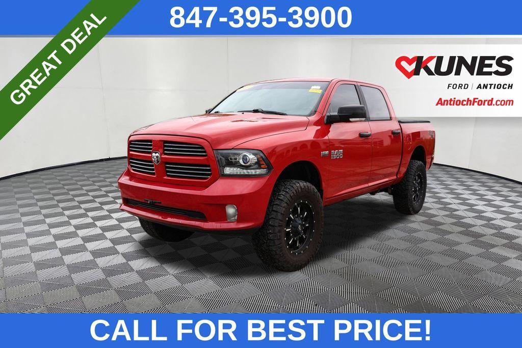 used 2017 Ram 1500 car, priced at $24,185