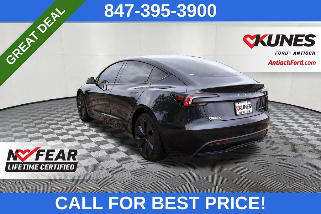 used 2024 Tesla Model 3 car, priced at $36,845