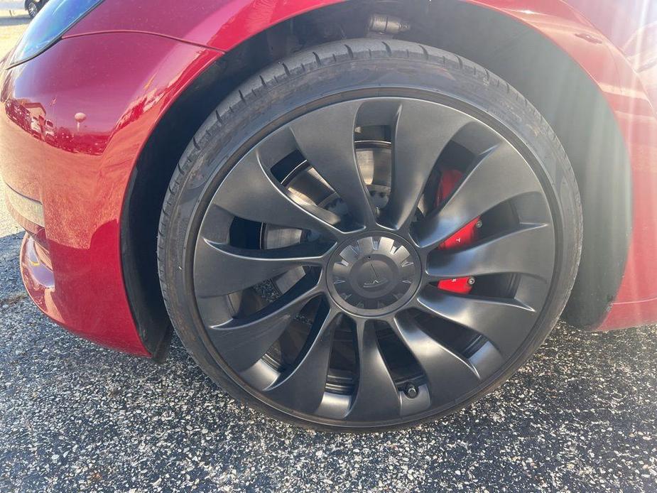 used 2023 Tesla Model 3 car, priced at $33,498