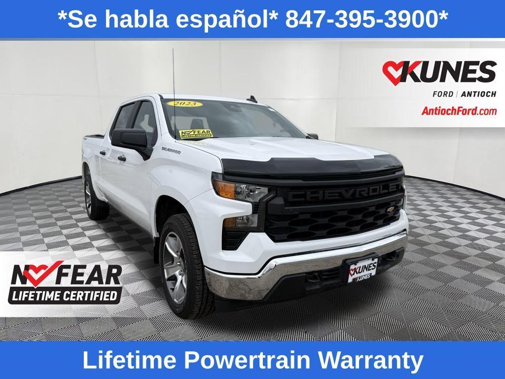 used 2023 Chevrolet Silverado 1500 car, priced at $35,480
