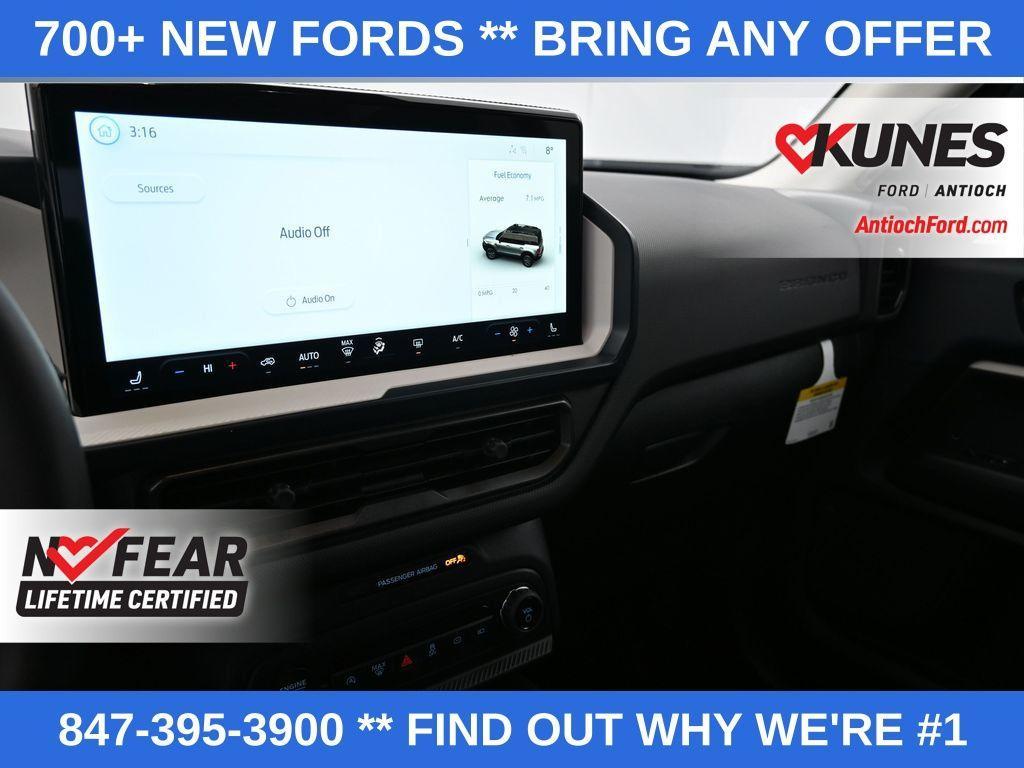 new 2025 Ford Bronco Sport car, priced at $33,268