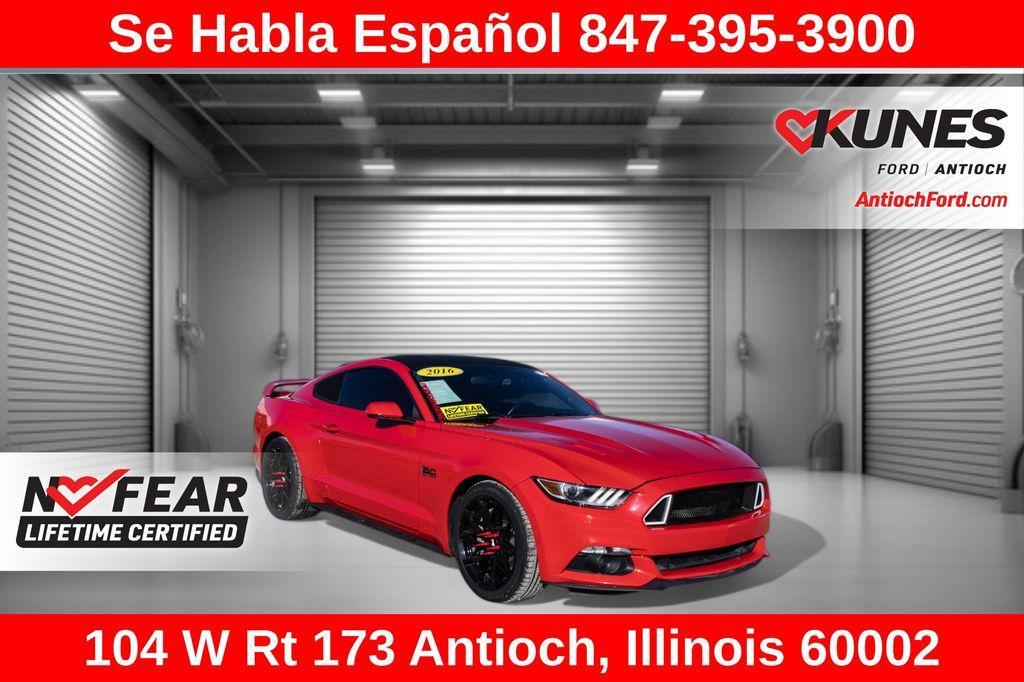 used 2016 Ford Mustang car, priced at $29,384