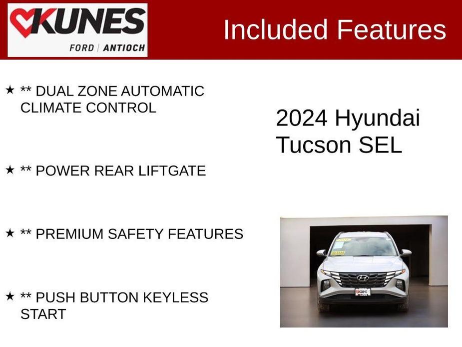 used 2024 Hyundai Tucson car, priced at $20,699