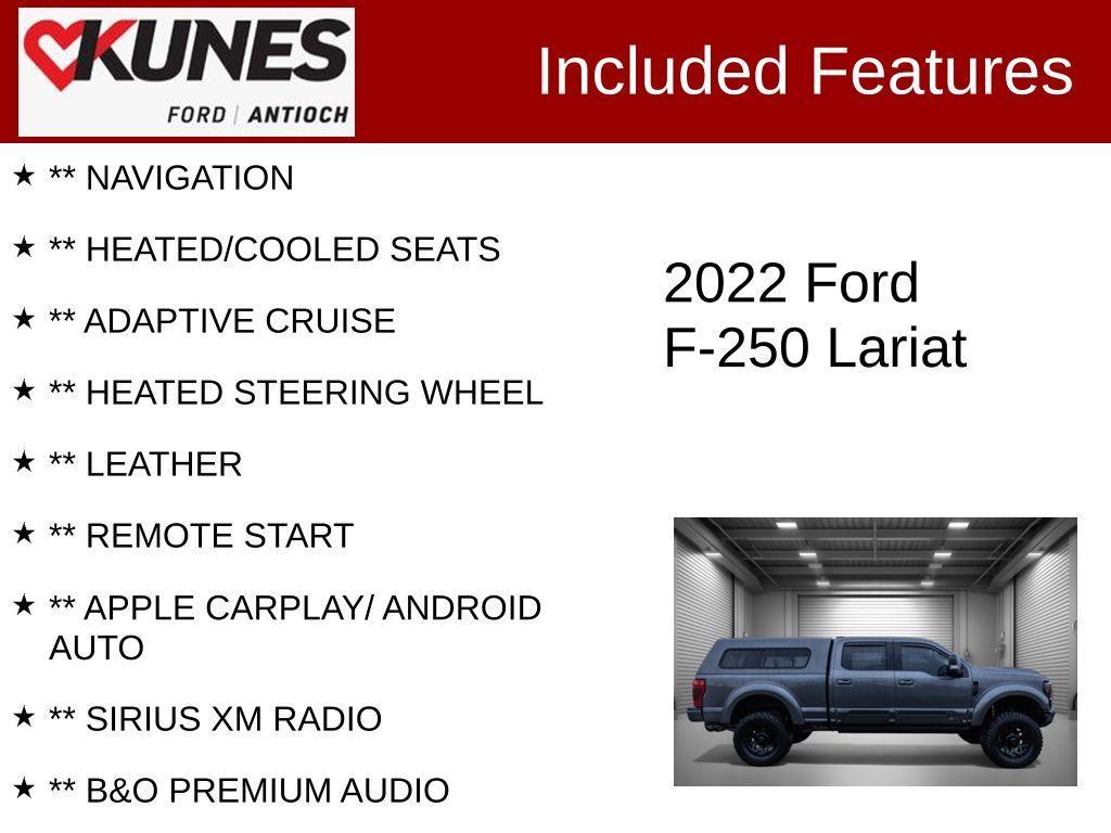 used 2022 Ford F-250 car, priced at $76,996