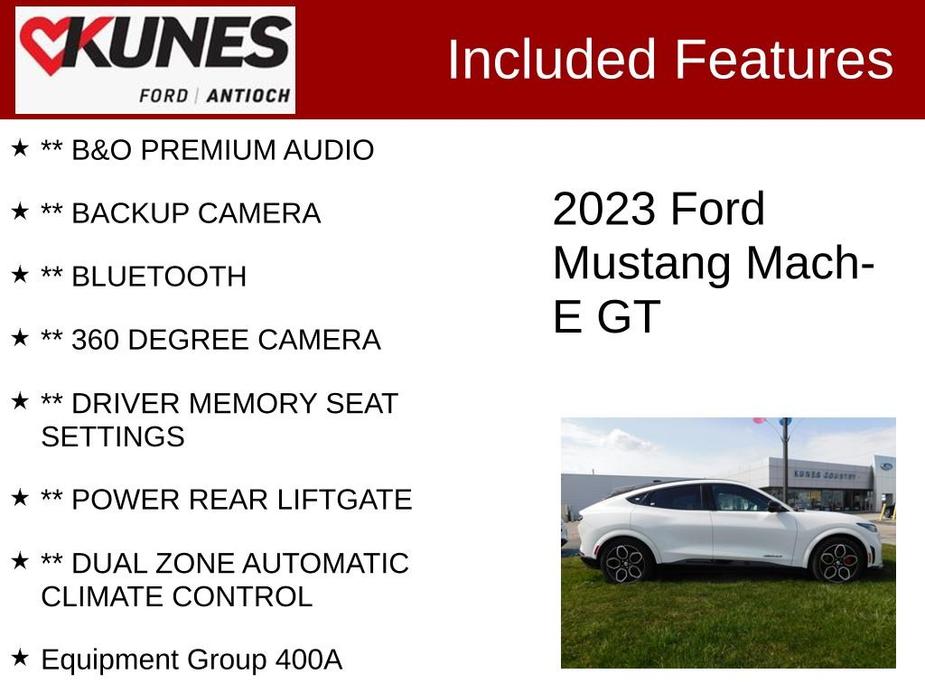 used 2023 Ford Mustang Mach-E car, priced at $38,771