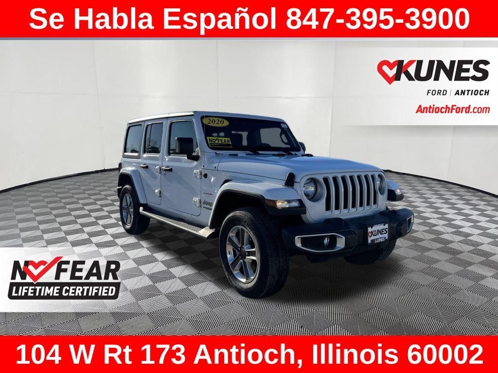 used 2020 Jeep Wrangler Unlimited car, priced at $24,314