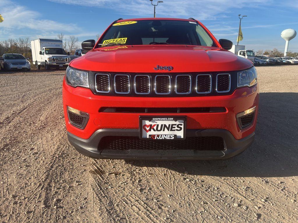 used 2021 Jeep Compass car, priced at $15,994