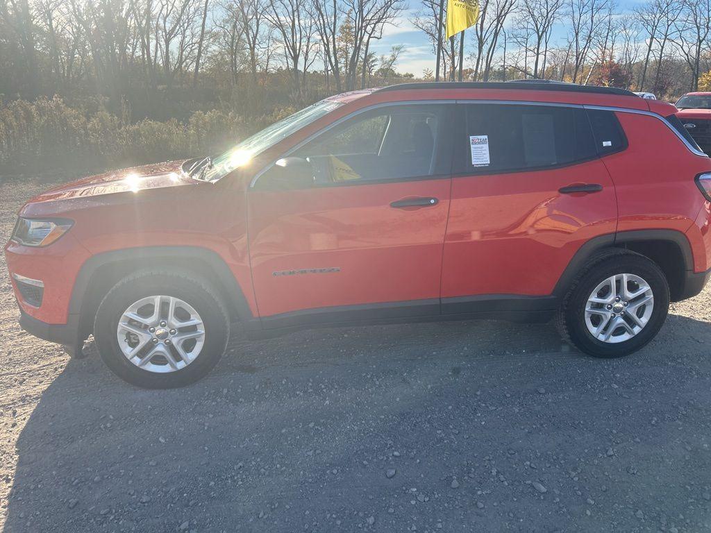 used 2021 Jeep Compass car, priced at $15,994