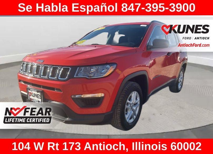 used 2021 Jeep Compass car, priced at $16,980