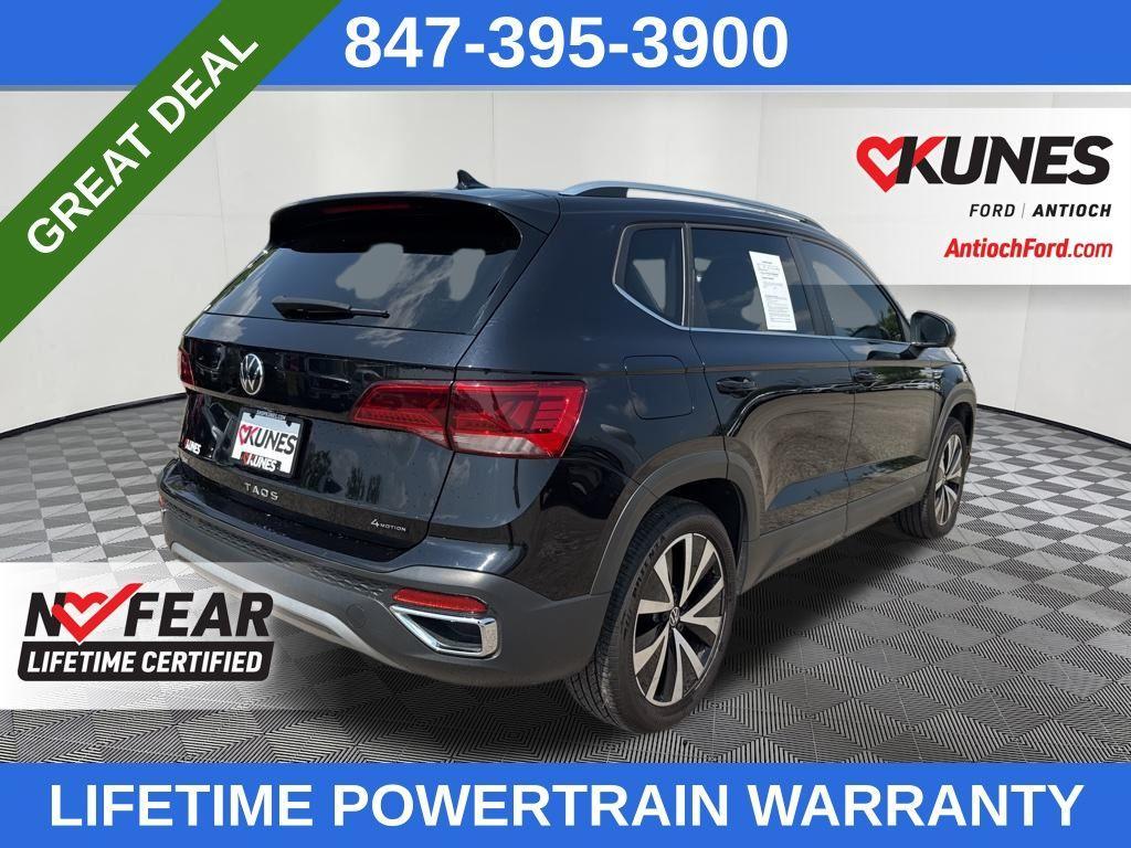 used 2022 Volkswagen Taos car, priced at $17,999